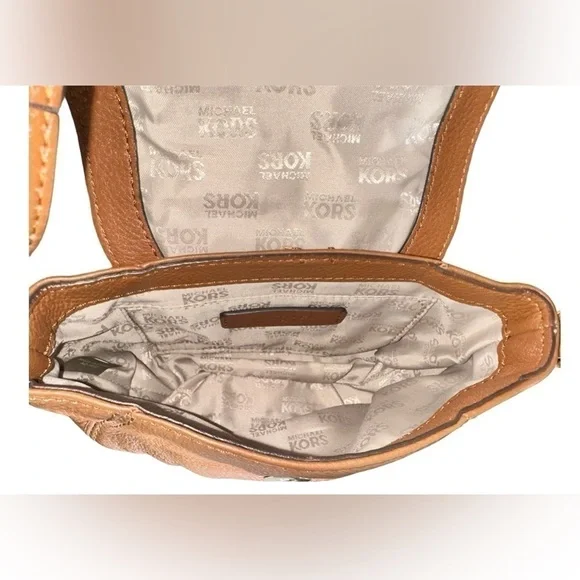 Michael Kors Leather Crossbody - Picture 7 of 8